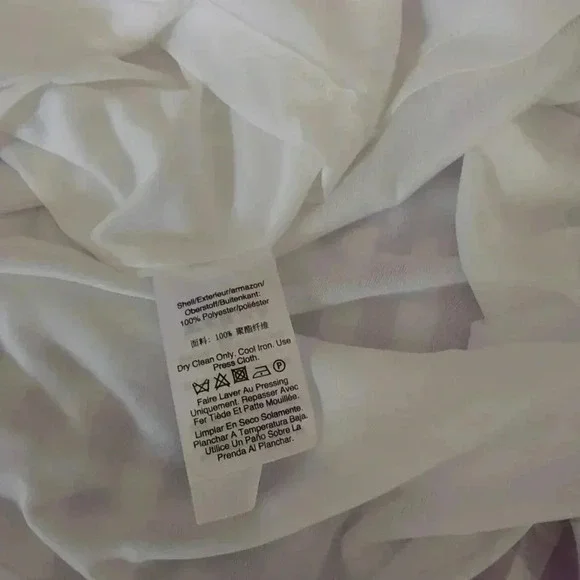 DKNY Lavender/White  Check Sleeveless Scoop Neck Dress - Picture 9 of 9